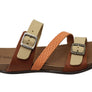 New Face Maxime Womens Comfort Leather Slides Sandals Made In Brazil
