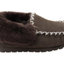 Hush Puppies Shaggy Mens Comfortable Moccasin Slippers