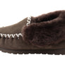 Hush Puppies Shaggy Mens Comfortable Moccasin Slippers
