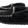 Hush Puppies Shaggy Mens Comfortable Moccasin Slippers