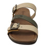 New Face Maxime Womens Comfort Leather Slides Sandals Made In Brazil