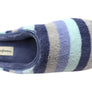Dearfoams Womens Leslie Quilted Terry Clog Wide Fit Indoor Slippers