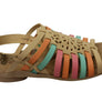 New Face Mary Womens Comfortable Leather Sandals Made In Brazil
