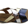 Lola Canales Shimmer Womens Comfortable Leather Sandals Made In Spain