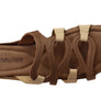 New Face Kestral Womens Comfort Leather Slides Sandals Made In Brazil