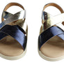 Lola Canales Shimmer Womens Comfortable Leather Sandals Made In Spain