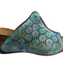 Orizonte Deb Womens European Leather Comfortable Wedge Slide Sandals