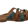 New Face Kestral Womens Comfort Leather Slides Sandals Made In Brazil