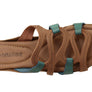 New Face Kestral Womens Comfort Leather Slides Sandals Made In Brazil