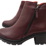 Orizonte Glyndon Womens European Comfortable Leather Ankle Boots
