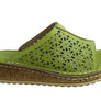 Orizonte Jingle Womens European Leather Comfortable Sandals Slides