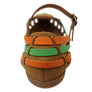 New Face Carly Womens Comfortable Closed Toe Leather Sandals