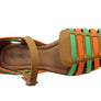 New Face Carly Womens Comfortable Closed Toe Leather Sandals
