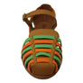 New Face Carly Womens Comfortable Closed Toe Leather Sandals