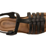 New Face Jaslyn Womens Brazilian Comfortable Leather Low Heel Sandals