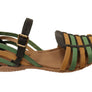 New Face Carly Womens Comfortable Closed Toe Leather Sandals