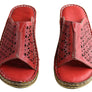 Orizonte Jingle Womens European Leather Comfortable Sandals Slides