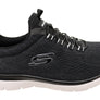 Skechers Womens Summits Fun Flair Wide Fit Comfortable Slip On Shoes