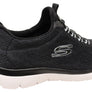 Skechers Womens Summits Fun Flair Wide Fit Comfortable Slip On Shoes