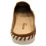 Bottero Holland Womens Comfort Leather Closed Toe Open Back Mules