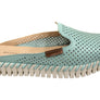 Bottero Holland Womens Comfort Leather Closed Toe Open Back Mules