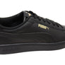 Puma Mens Smash 3.0 L Comfortable Black Lace Up Sneakers