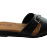 Comfortflex Rosie Womens Comfort Wedge Slides Sandals Made In Brazil