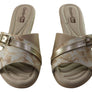 Comfortflex Rosie Womens Comfort Wedge Slides Sandals Made In Brazil