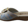 Comfortflex Hilda Womens Comfort Wedge Slides Sandals Made In Brazil