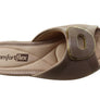Comfortflex Hilda Womens Comfort Wedge Slides Sandals Made In Brazil