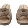 Comfortflex Hilda Womens Comfort Wedge Slides Sandals Made In Brazil