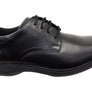 Nunn Bush By Florsheim Mens Kore Pro Plain EE Extra Wide Leather Shoes