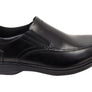 Nunn Bush By Florsheim Mens Kore Pro Slip EE Extra Wide Leather Shoes