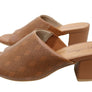 Usaflex Janice Womens Comfortable Leather Slides Heels Made In Brazil
