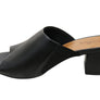 Usaflex Janice Womens Comfortable Leather Slides Heels Made In Brazil