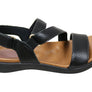 Usaflex Lenore Womens Comfortable Leather Sandals Made In Brazil