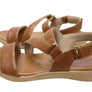 Usaflex Lenore Womens Comfortable Leather Sandals Made In Brazil