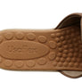 Usaflex Calla Womens Comfort Leather Slides Sandals Made In Brazil