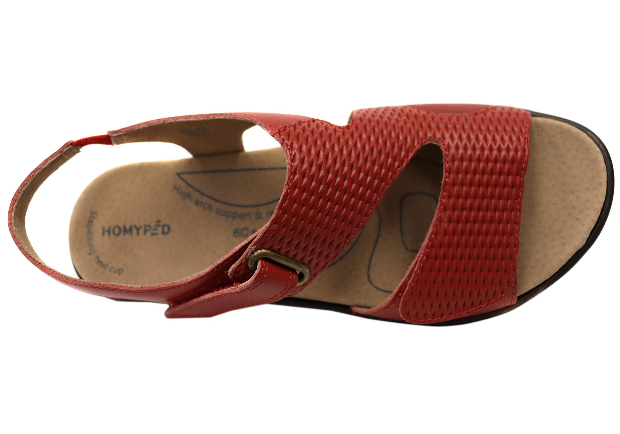 Homyped Avril Womens Supportive Comfortable Leather Sandals