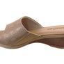 Usaflex Anatolia Womens Comfort Leather Slides Sandals Made In Brazil