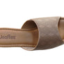 Usaflex Anatolia Womens Comfort Leather Slides Sandals Made In Brazil