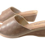 Usaflex Anatolia Womens Comfort Leather Slides Sandals Made In Brazil