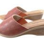 Usaflex Anatolia Womens Comfort Leather Slides Sandals Made In Brazil