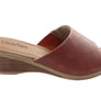 Usaflex Anatolia Womens Comfort Leather Slides Sandals Made In Brazil