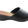 Usaflex Anatolia Womens Comfort Leather Slides Sandals Made In Brazil