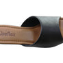 Usaflex Anatolia Womens Comfort Leather Slides Sandals Made In Brazil
