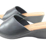 Usaflex Anatolia Womens Comfort Leather Slides Sandals Made In Brazil