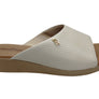 Usaflex Malvina Womens Comfort Leather Slides Sandals Made In Brazil