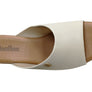 Usaflex Malvina Womens Comfort Leather Slides Sandals Made In Brazil