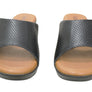 Usaflex Malvina Womens Comfort Leather Slides Sandals Made In Brazil